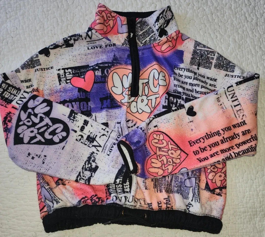Justice Girls' Pullover - Size M