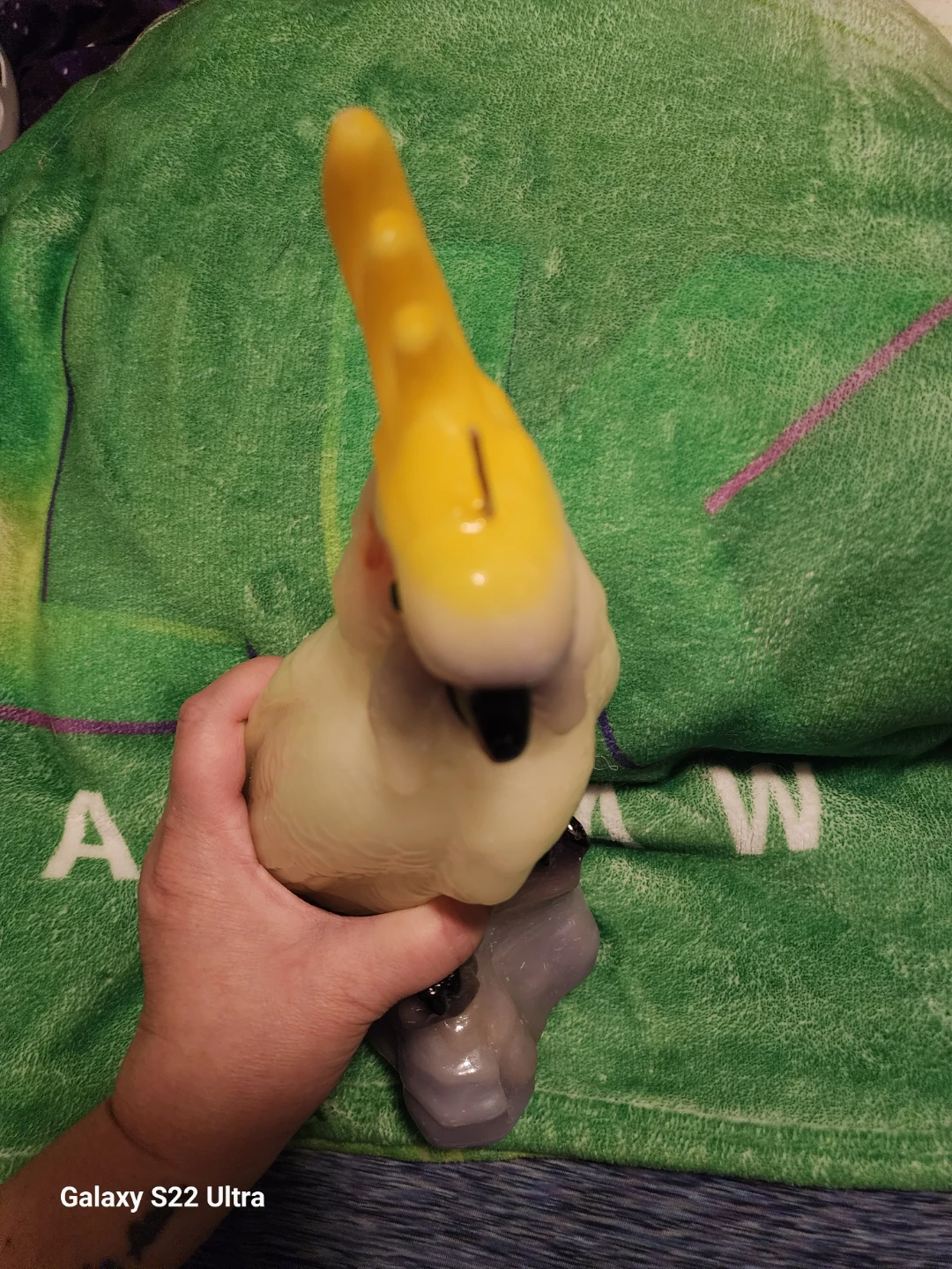 Cockatoo Parrot Candle Figurine - photo 5