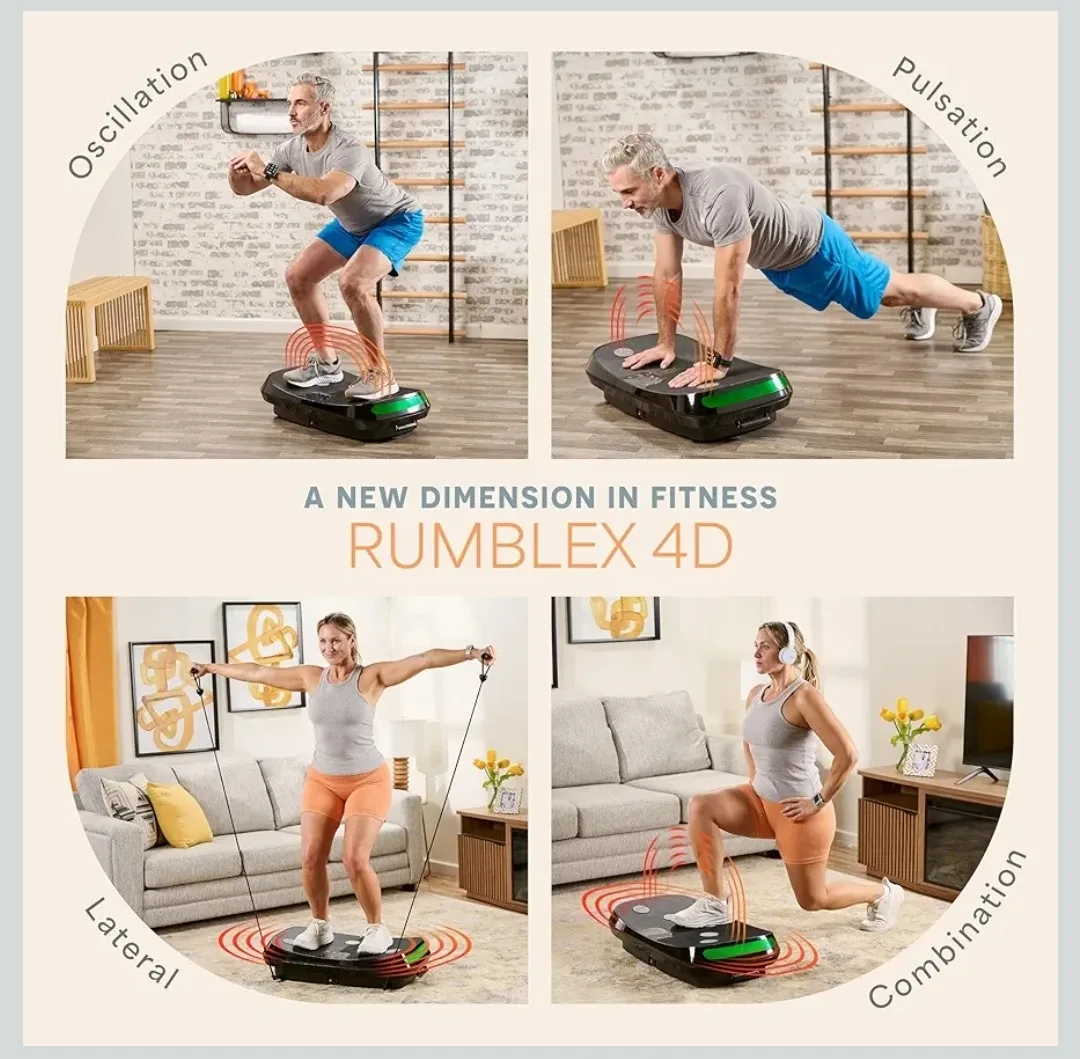 LifePro Rumblex 4D Vibration Plate - Black image indicator(4)