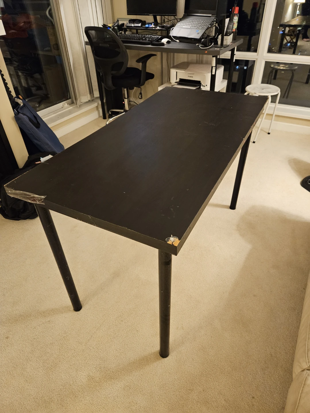 Black Desk ikea