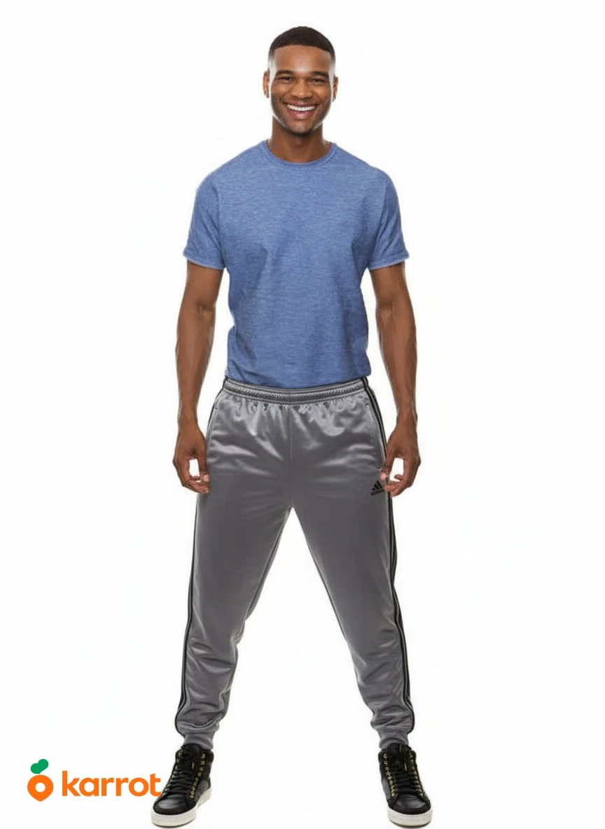 Grey Track Pants