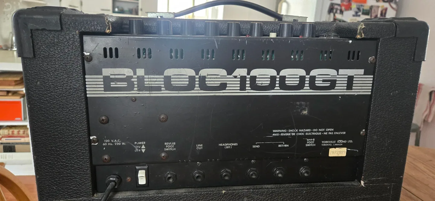 Yorkville Sound Bloc100GT Guitar Amplifier image indicator(5)