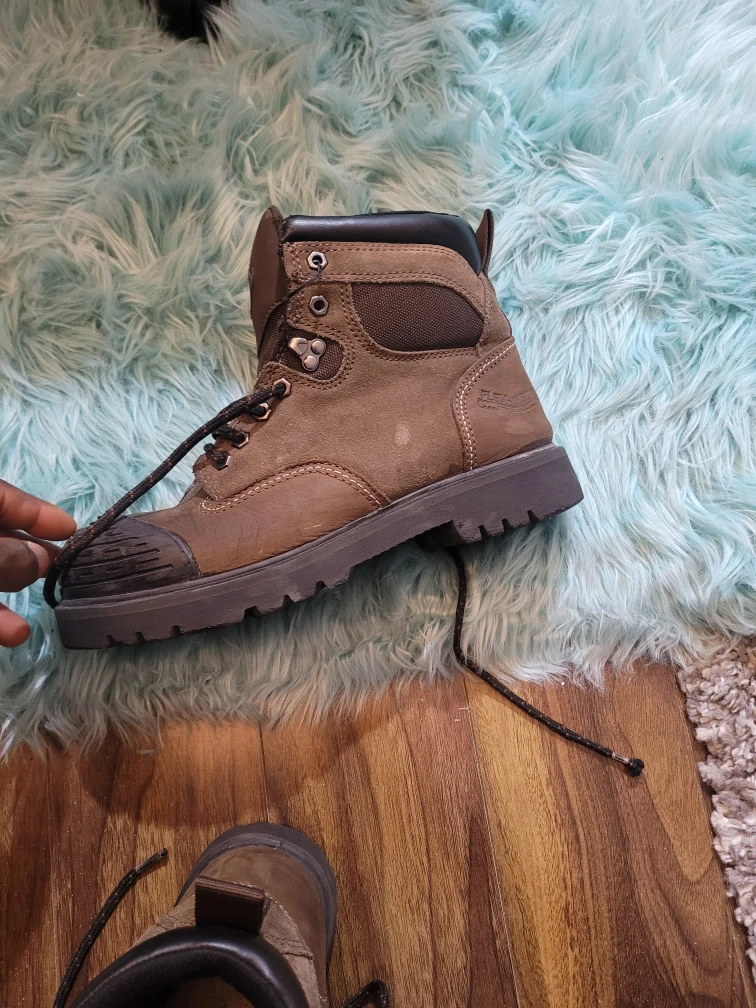 Terra Brown Work Boots - photo 3