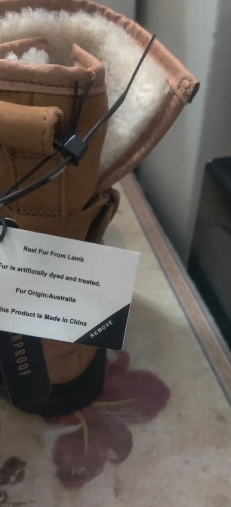 New Sorel Waterproof Leather Winter Boots image indicator(4)