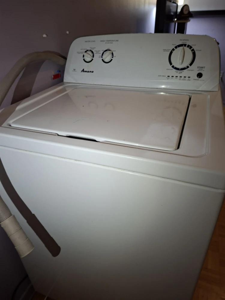 #Cleanout-Amana NTW4516FW3 Top Load Washer - photo 2