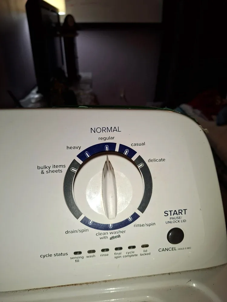 #Cleanout-Amana NTW4516FW3 Top Load Washer image indicator(6)