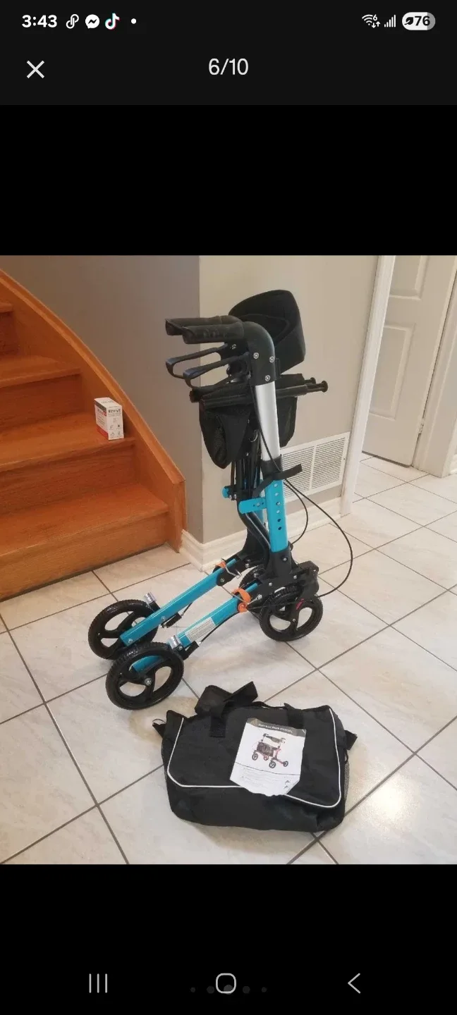 delux rollator walker brand new image indicator(6)