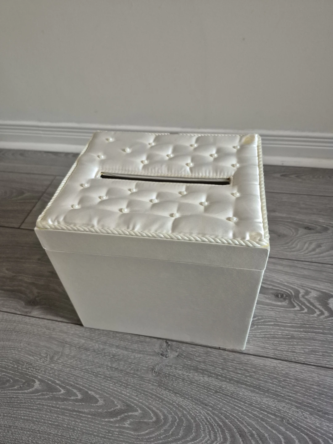 White Wedding Card Box - photo 4