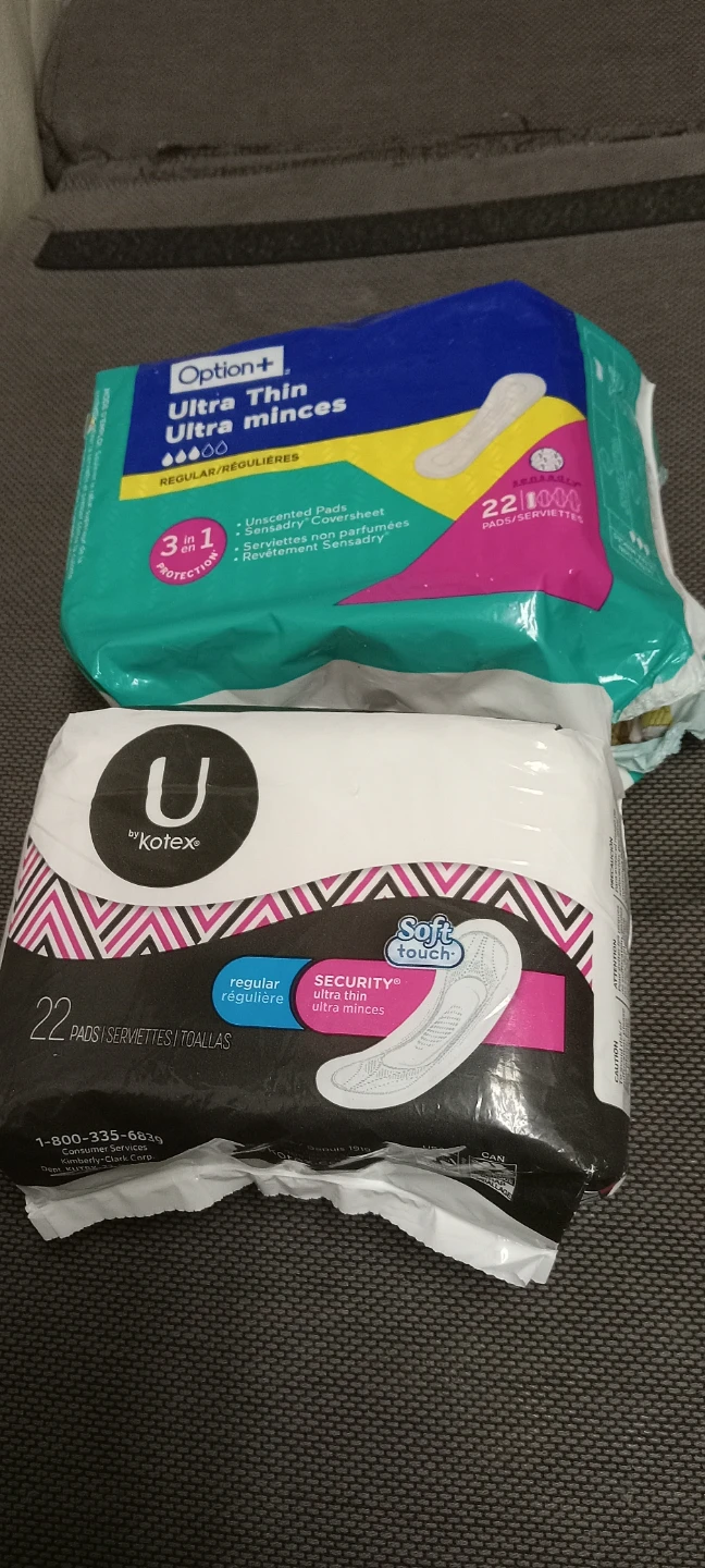 Option+ & U by Kotex Ultra Thin Pads#gifting