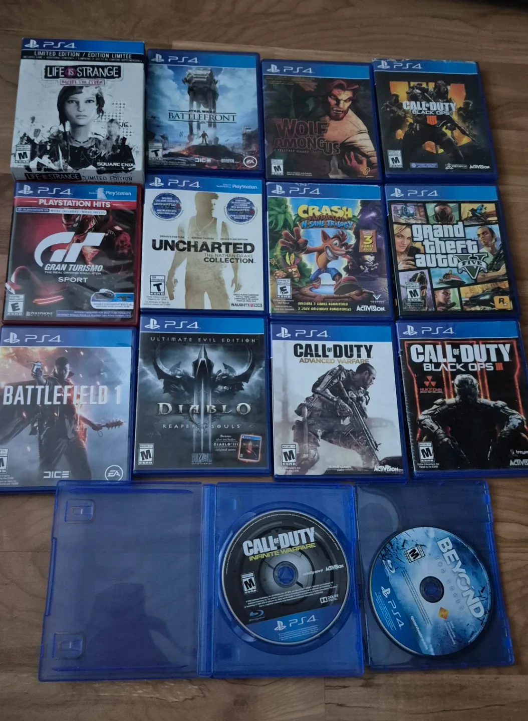 Ps4 games for sale (Prices listed)