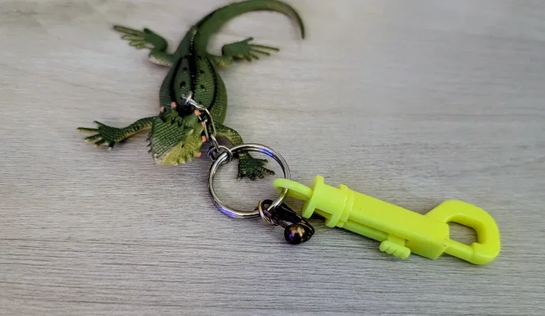 Brand New Lizard & Clip Keychain
