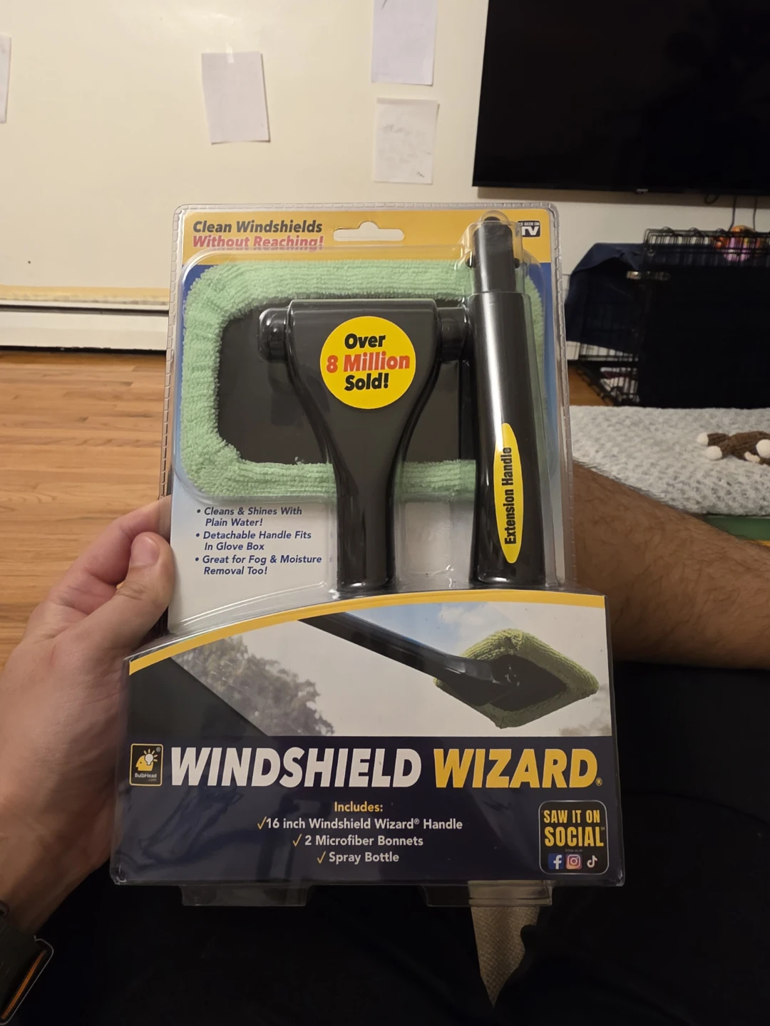 Windshield Wizard - Clean Windshields Without Reaching!