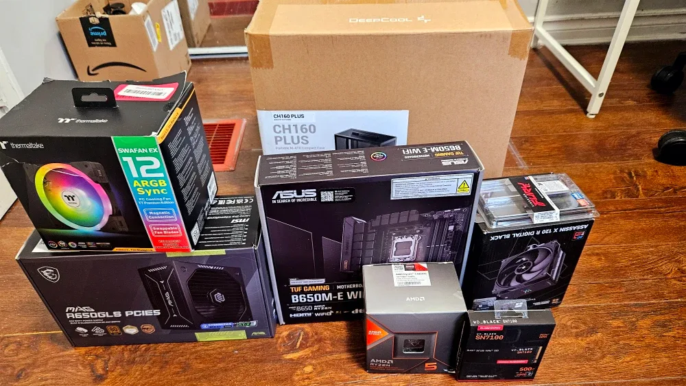 Brand New Ryzen 5 8600G Gaming PC Radeon 760M iGPU image indicator(4)