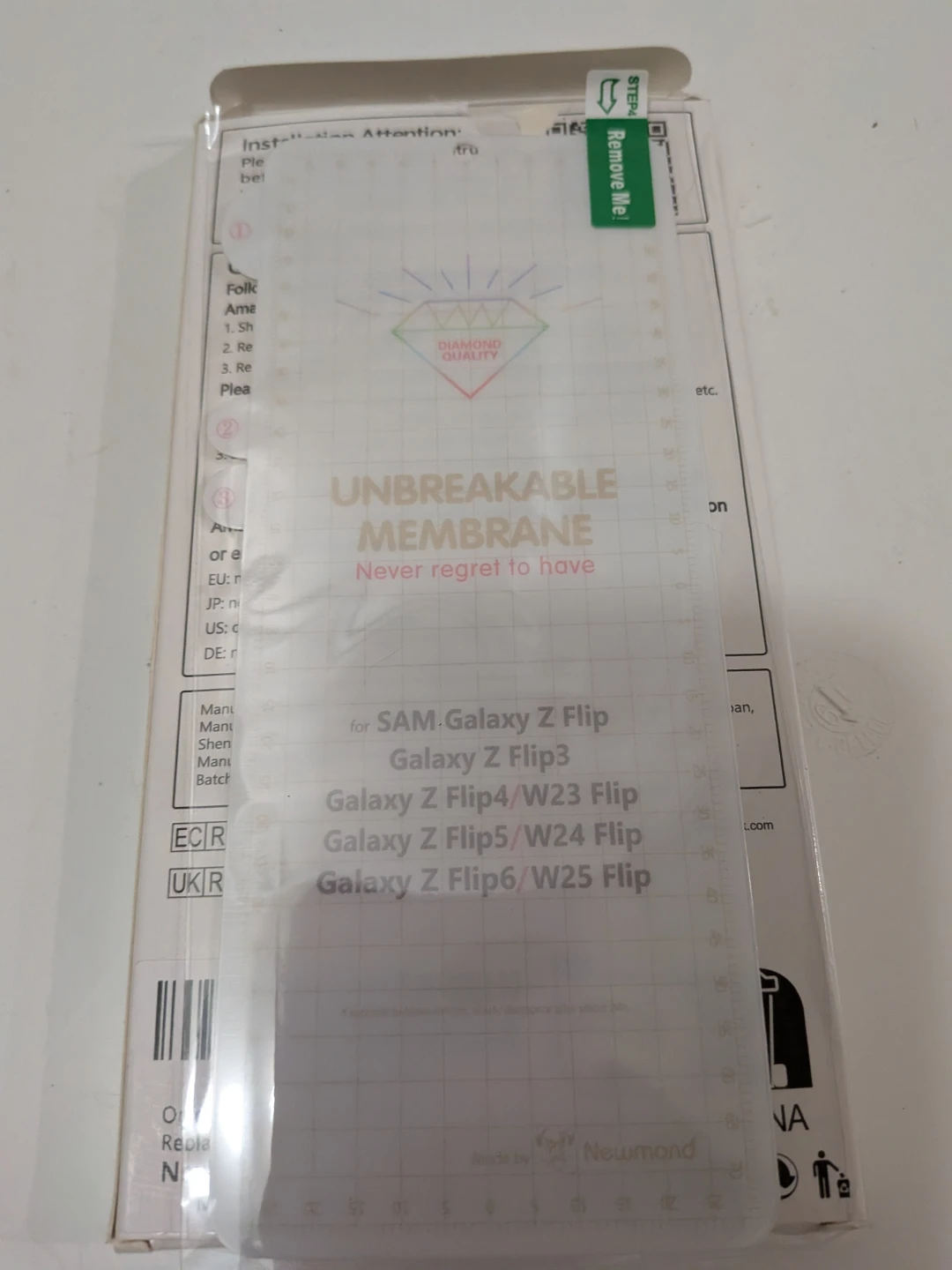 New ORZERO Screen Protector for Galaxy Z Flip - photo 2