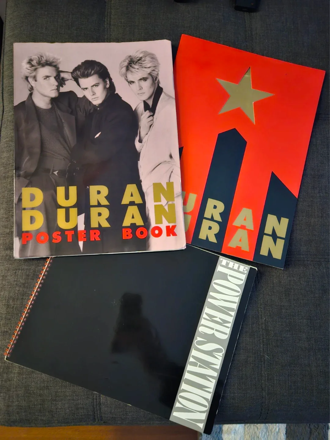 Duran Duran Poster Book, Tour Program, Power Station Program lot