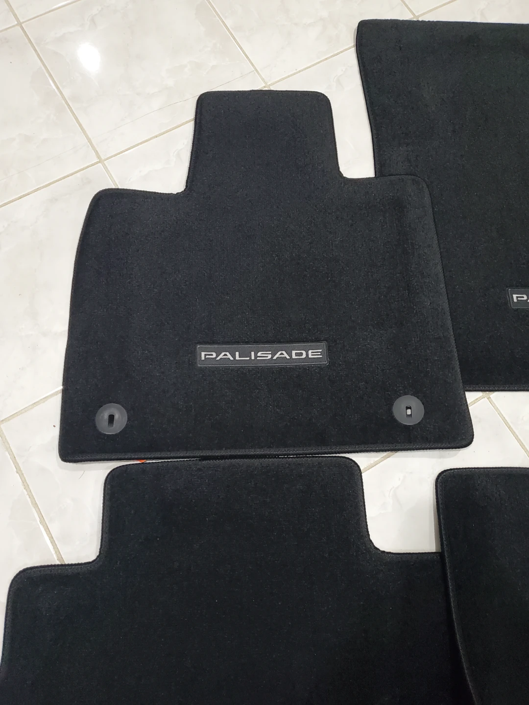 Hyundai Palisade Black Floor Mats - Full Set - photo 4
