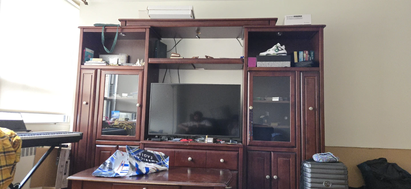 FREE Wooden Entertainment Center - photo 3