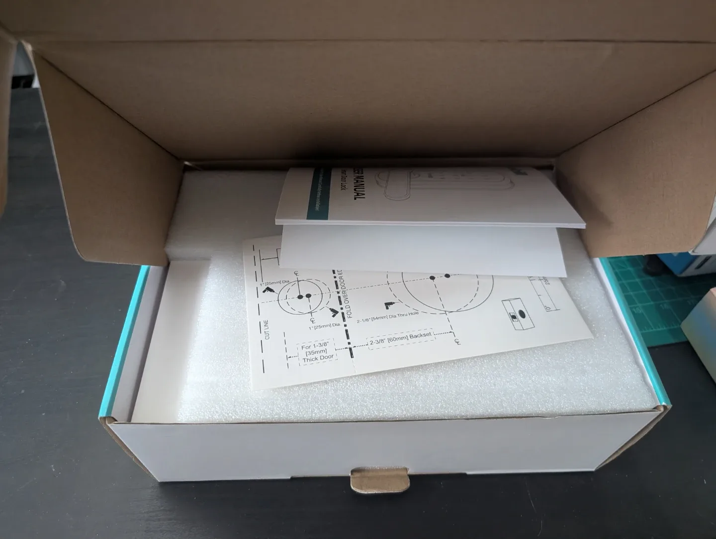 New Hornbill H003 Smart Lock with Handle - Silver #Cleanout image indicator(4)