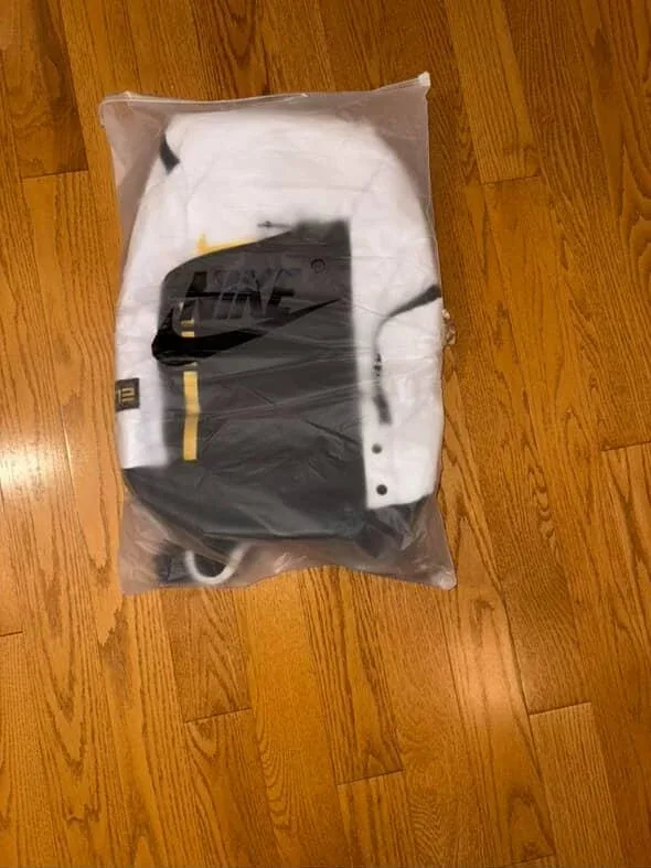 Nike Elite Backpack - White & Black