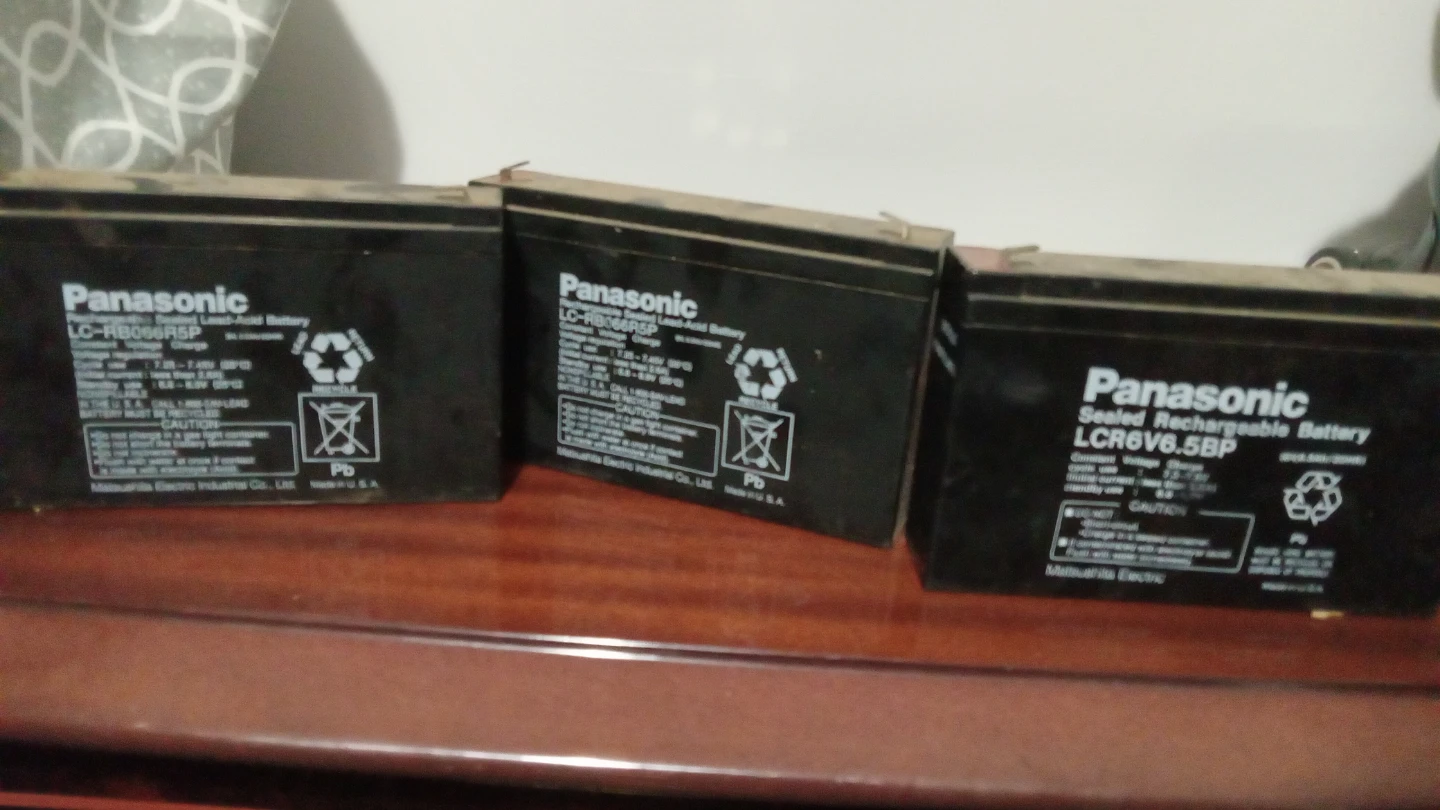 Panasonic Rechargeable Sealed Lead-Acid Battery - photo 5