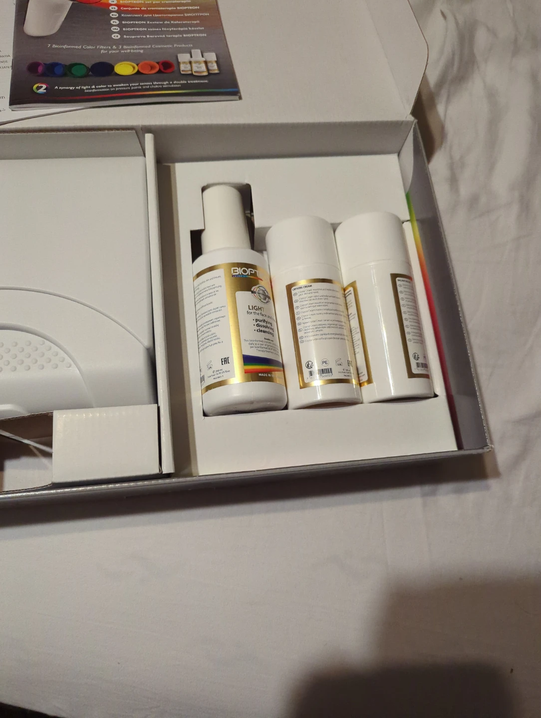 Bioptron MedAll Color Light Therapy Device filters only - photo 3