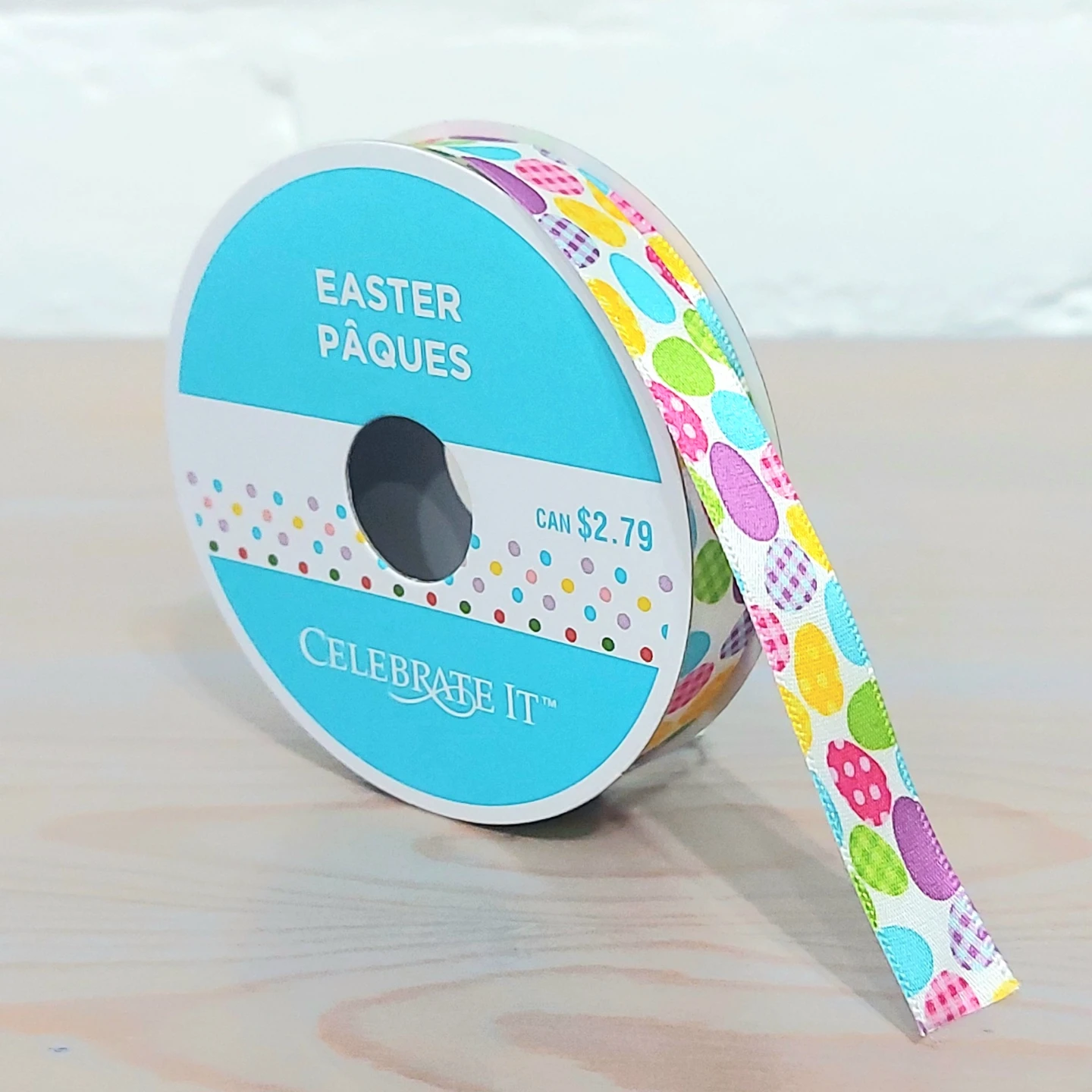 trade or $1 — colored egg ribbon spool