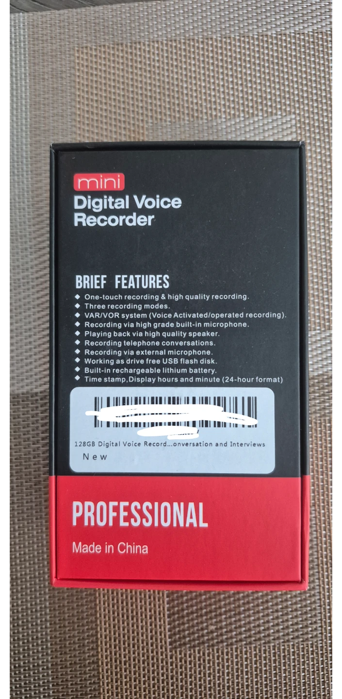Mini Digital Voice Recorder Izk UP-05 New(Price negotiable) - photo 2