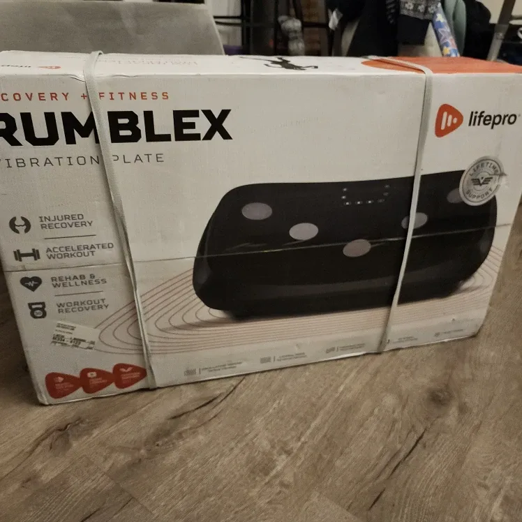 LifePro Rumblex 4D Vibration Plate - Black
