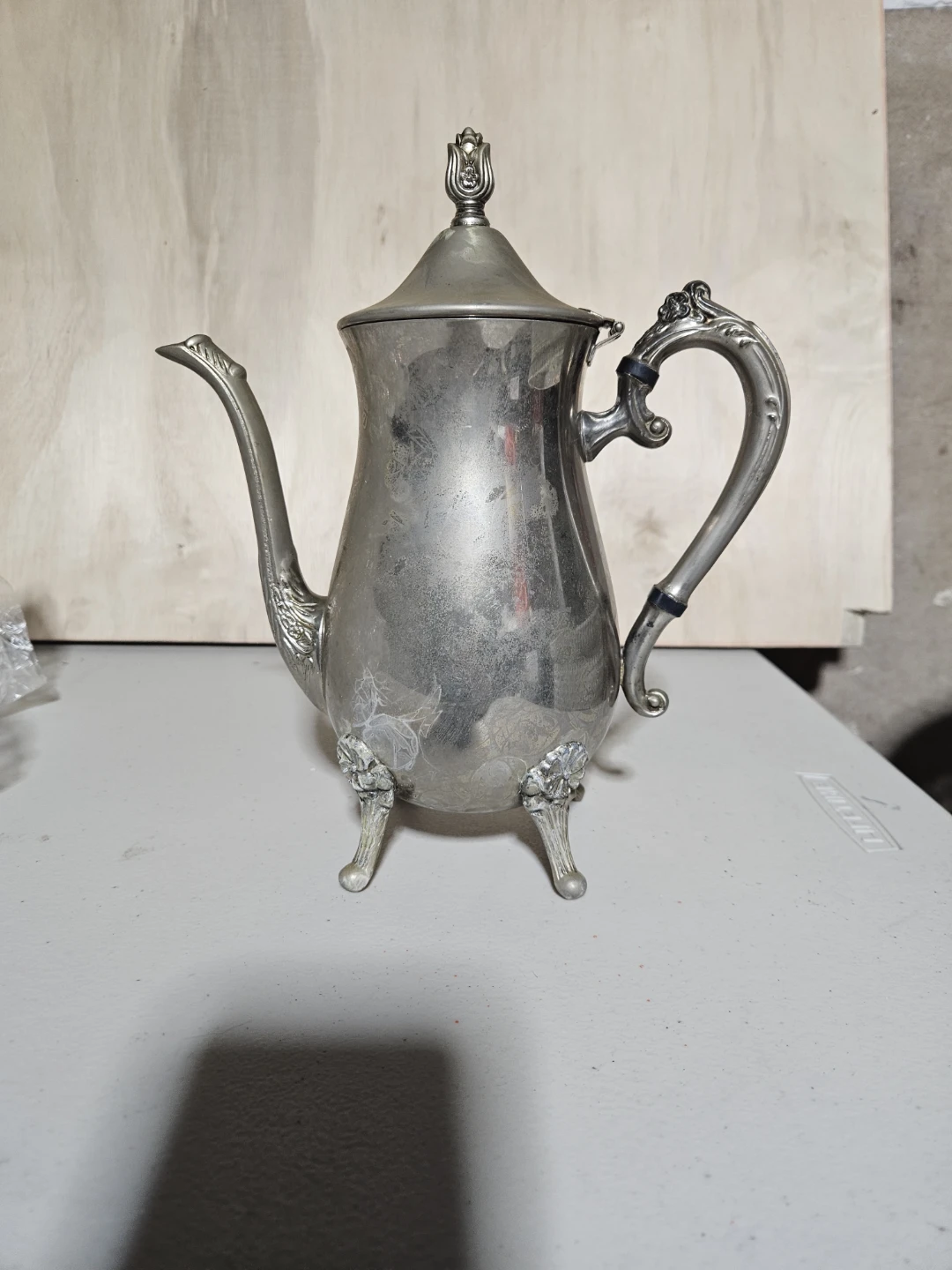 Vintage Silver Plated Coffee Pot