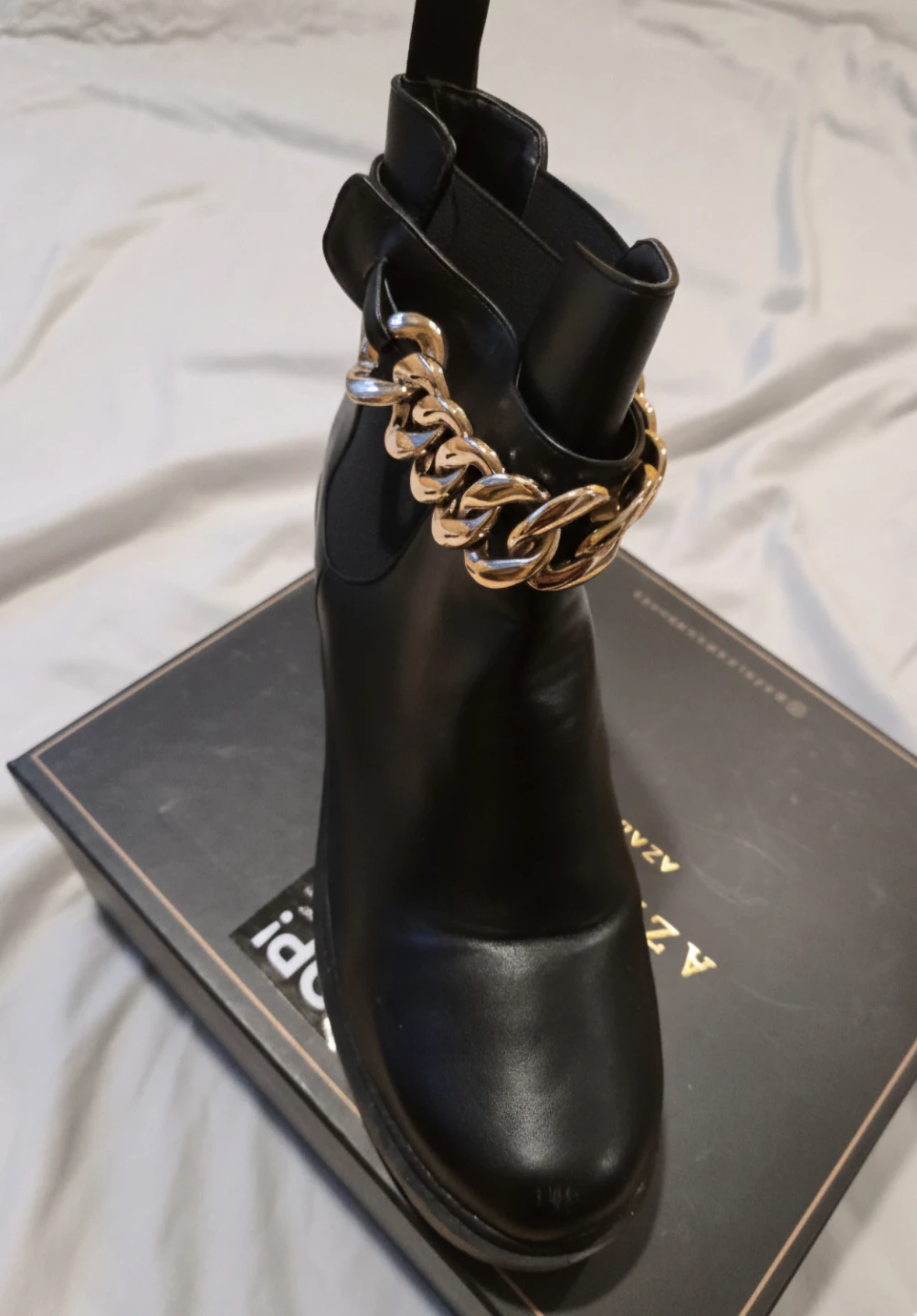 Azalea Wang Black Boots, Size 11 - photo 2
