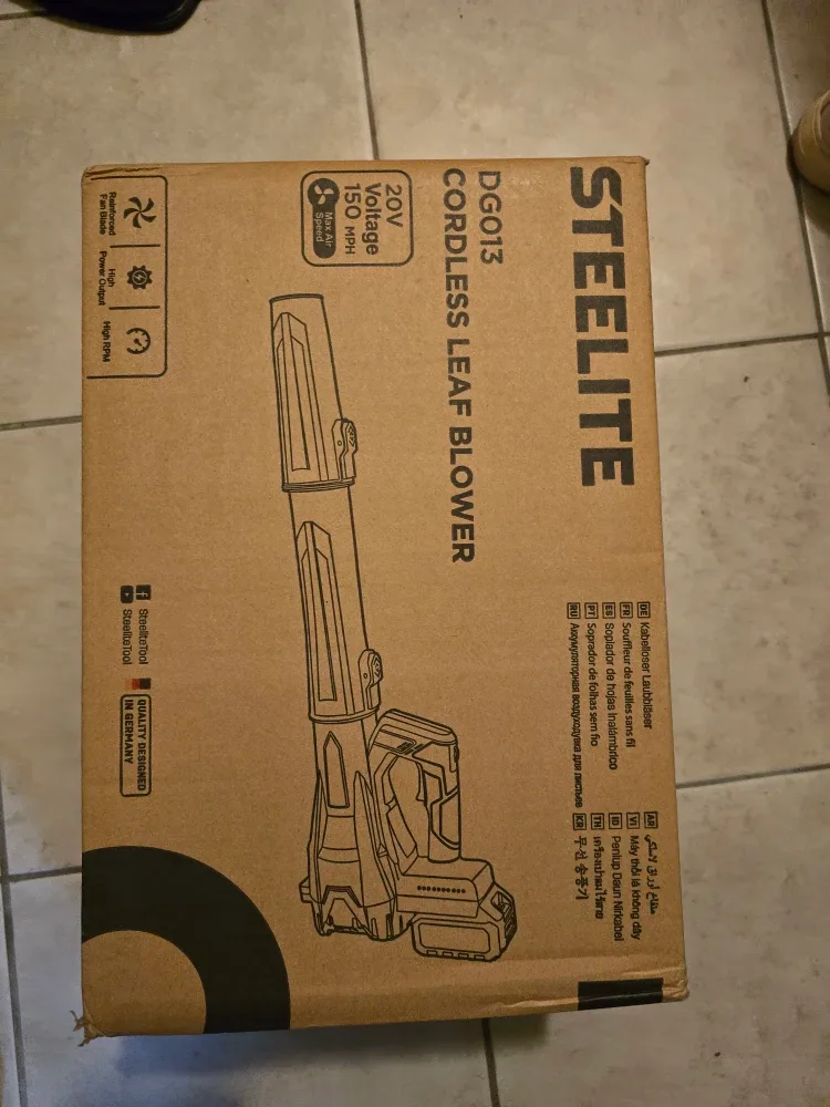 Cordless Leaf Blower image indicator(8)