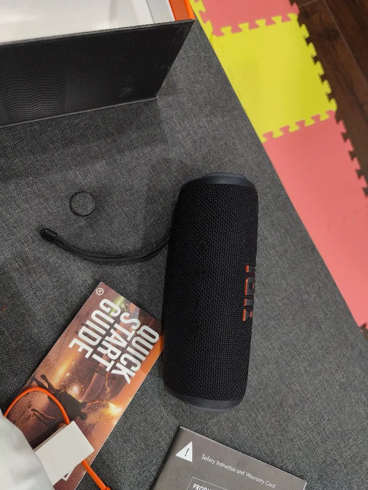 JBL Flip 6 Portable Bluetooth Speaker - Black image indicator(5)