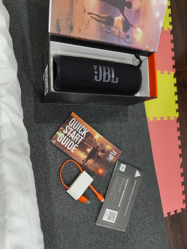 JBL Flip 6 Portable Bluetooth Speaker - Black image indicator(6)