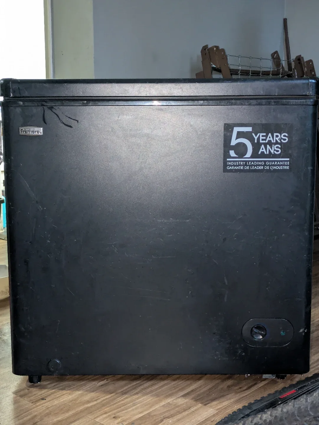 Premiere Chest Freezer - Black