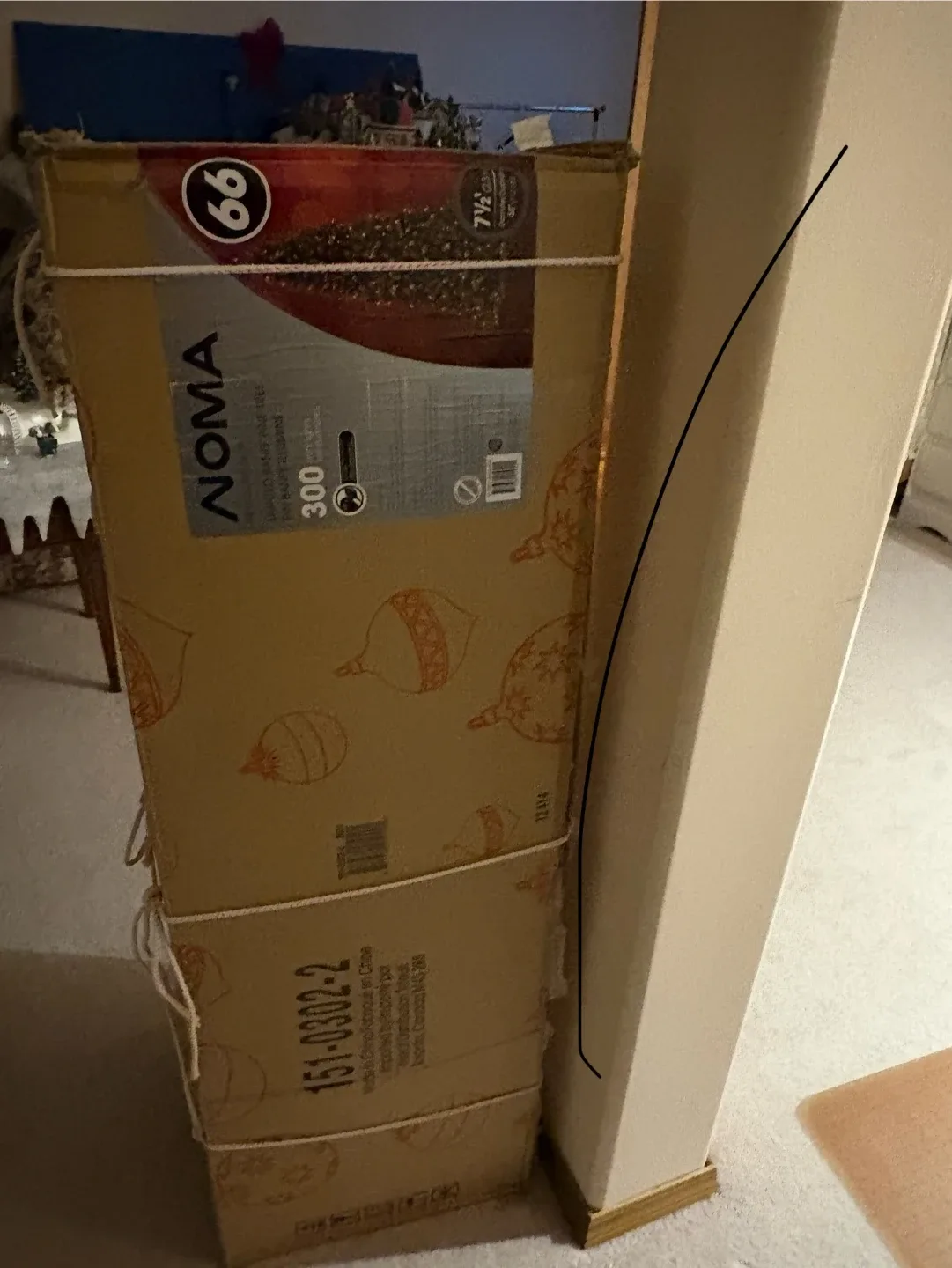 NOMA 7.5ft Pre-Lit Christmas Tree