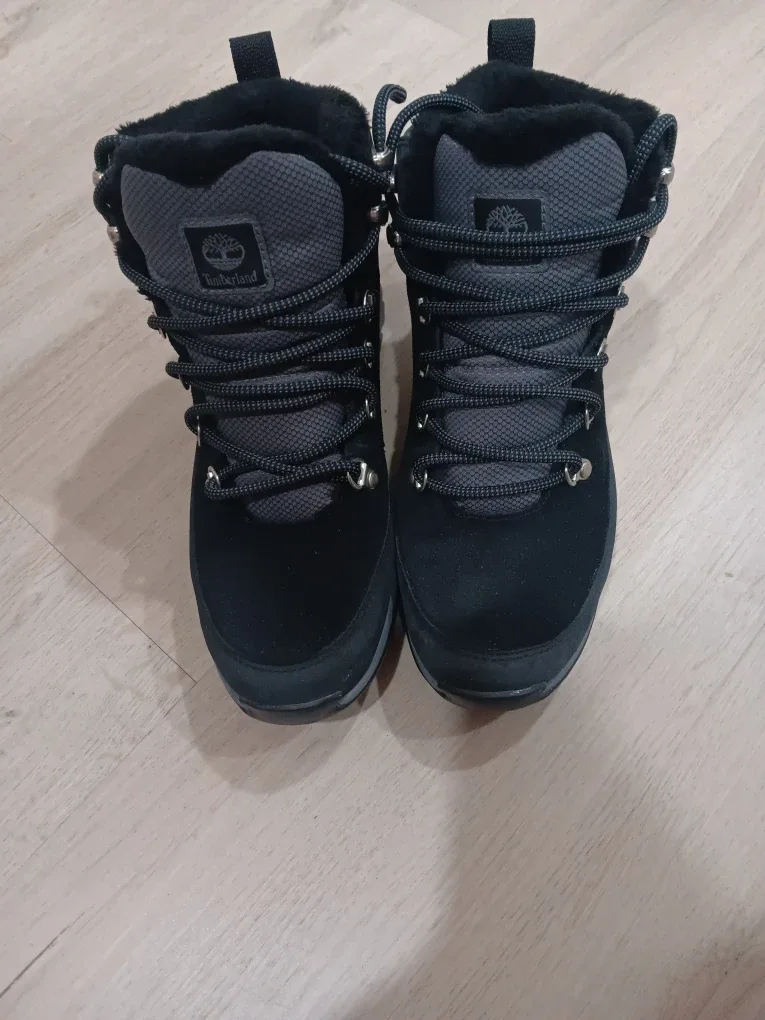Timberland Anti-Fatigue Black Winter Boots