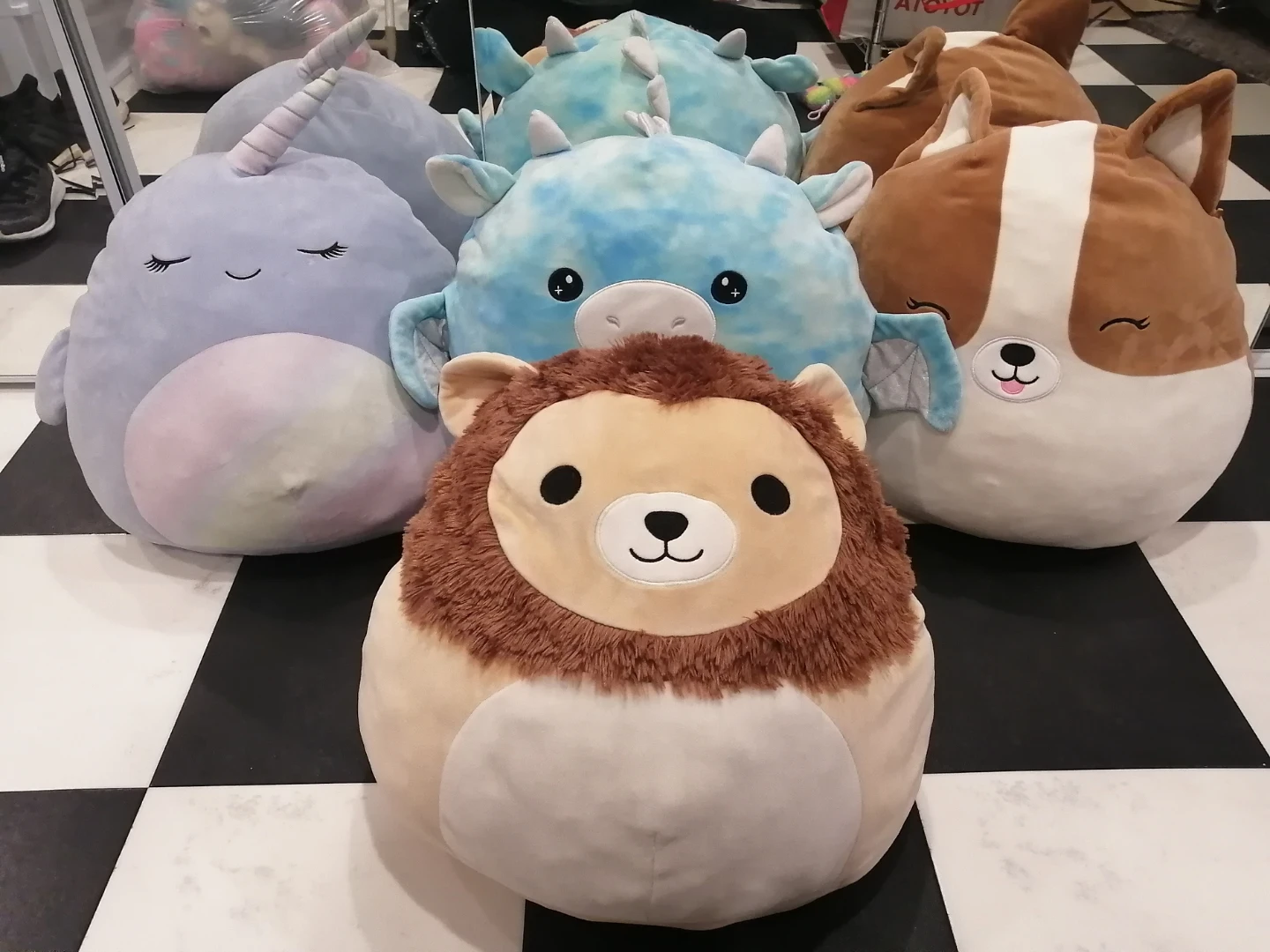 13" squishmallow plushies