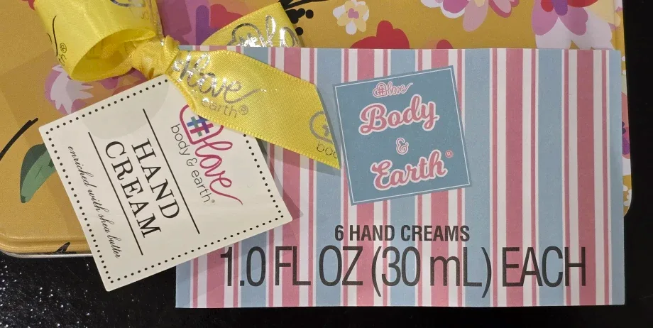 NEW! Body & Earth Hand Cream Set! (6 x 30ml) image indicator(5)