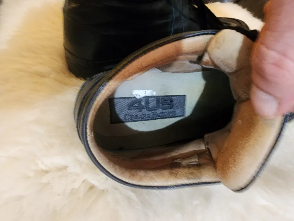 Cesare Paciotti 4US Black Leather High-Top Sneakers image indicator(4)