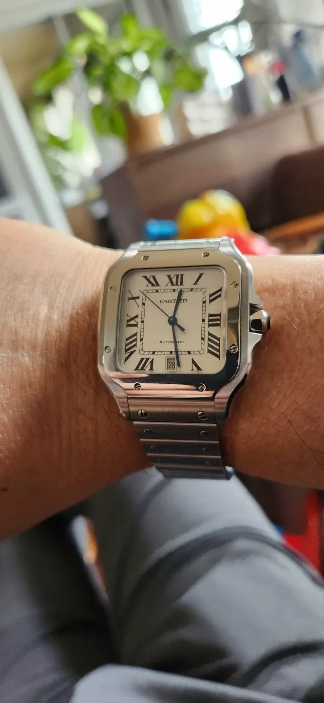Cartier Santos Automatic Watch with Box
