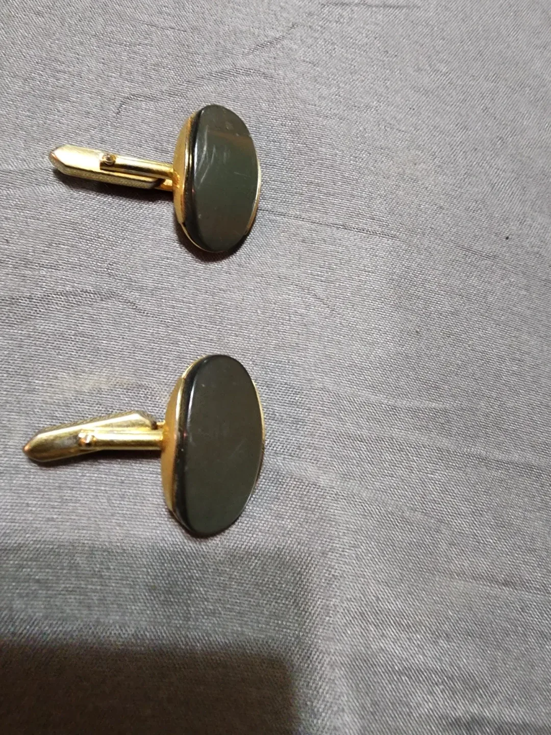Vintage Cufflinks - Gold Tone