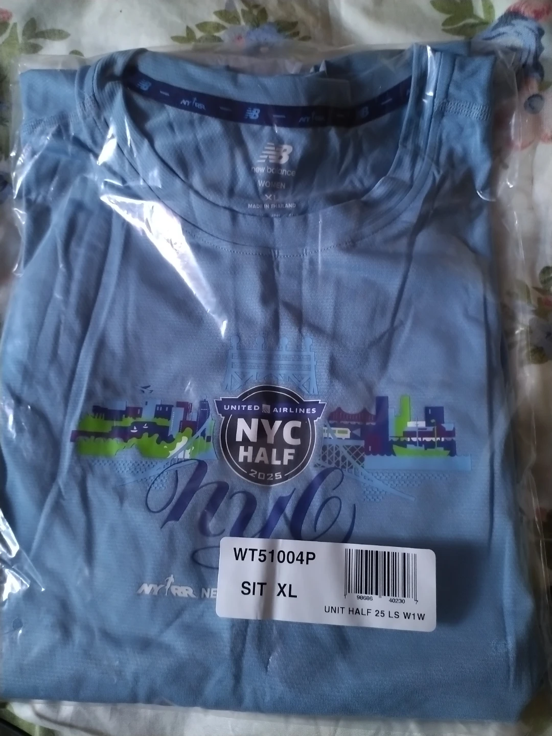 New Balance NYC Half Marathon 2025 T-Shirt XL
