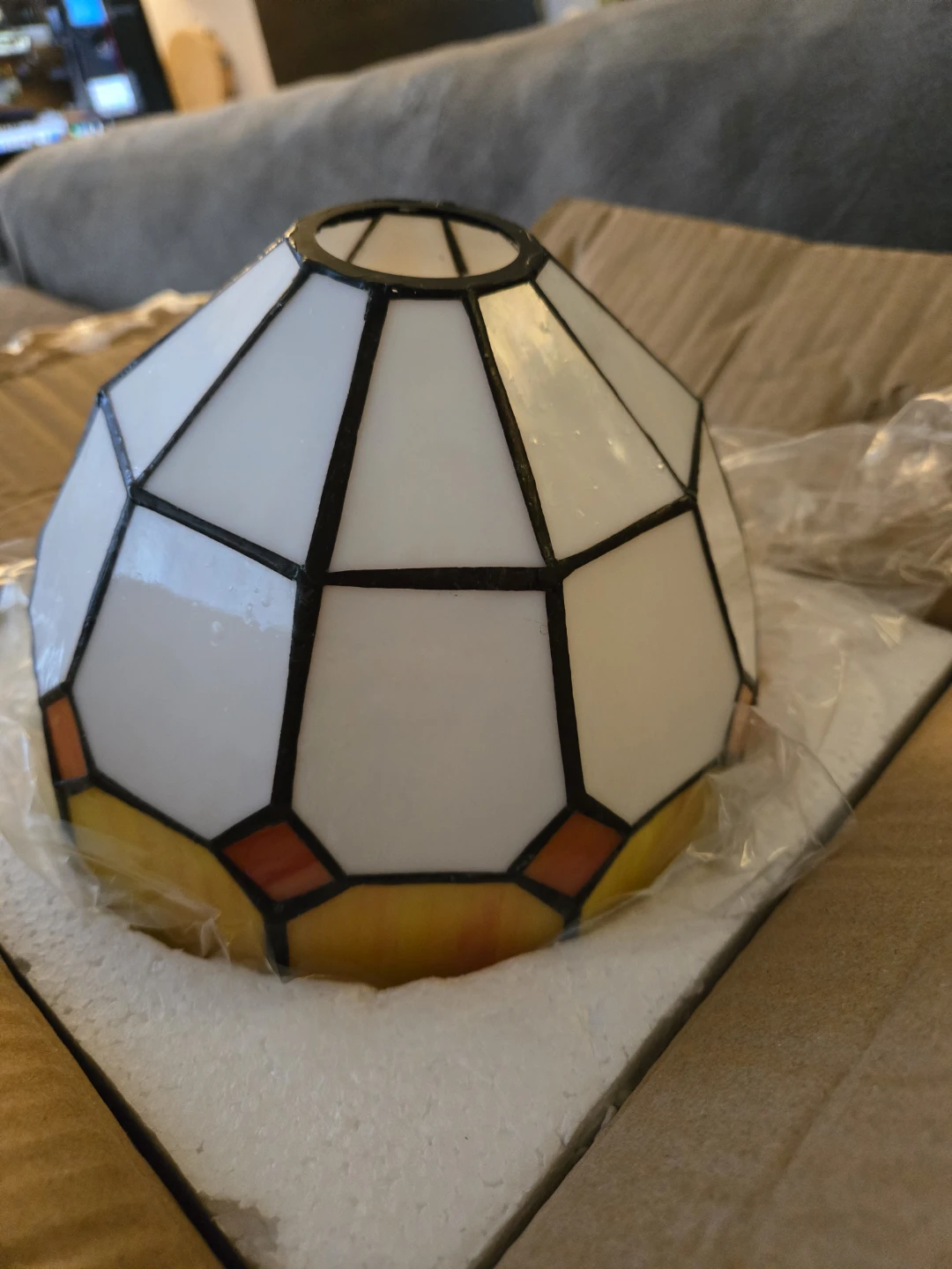 HuisMier Tiffany Plug in Pendant Light - photo 2