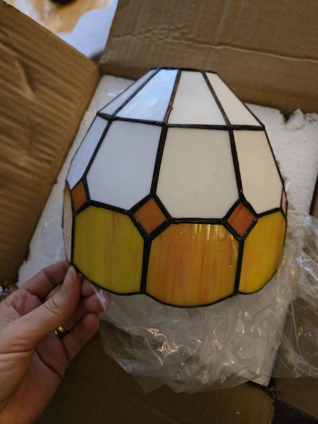 HuisMier Tiffany Plug in Pendant Light - photo 3