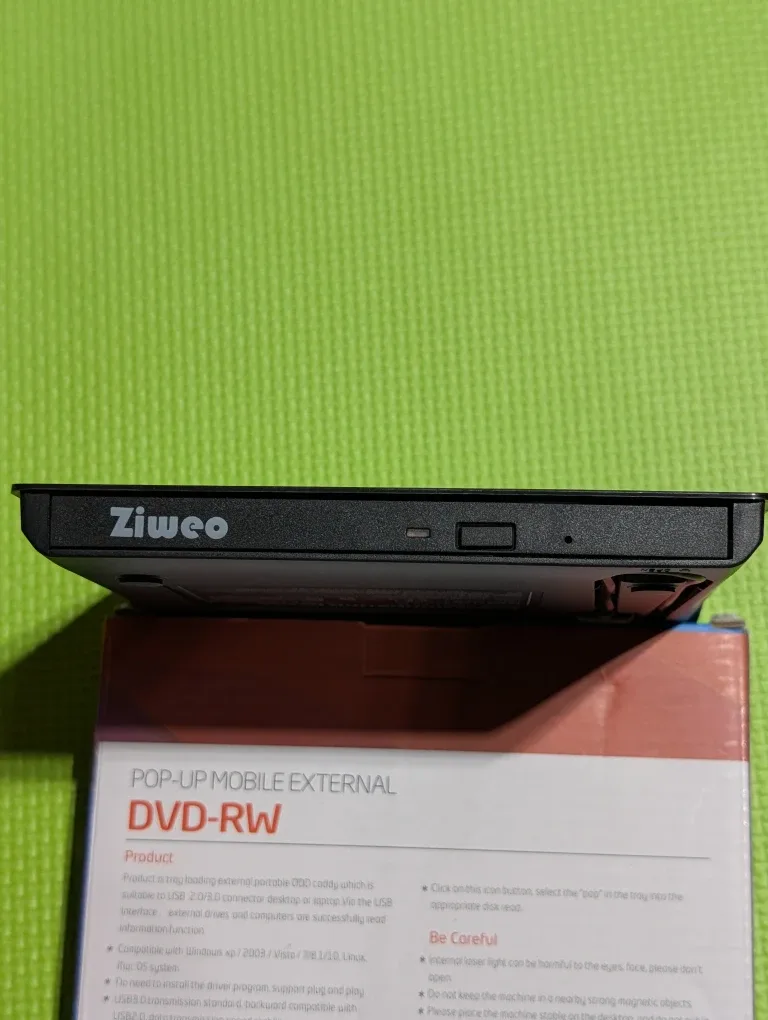 Ziwewo External DVD-RW Drive #Cleanout