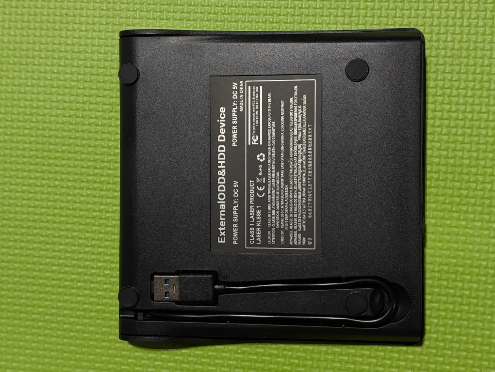 Ziwewo External DVD-RW Drive #Cleanout image indicator(3)