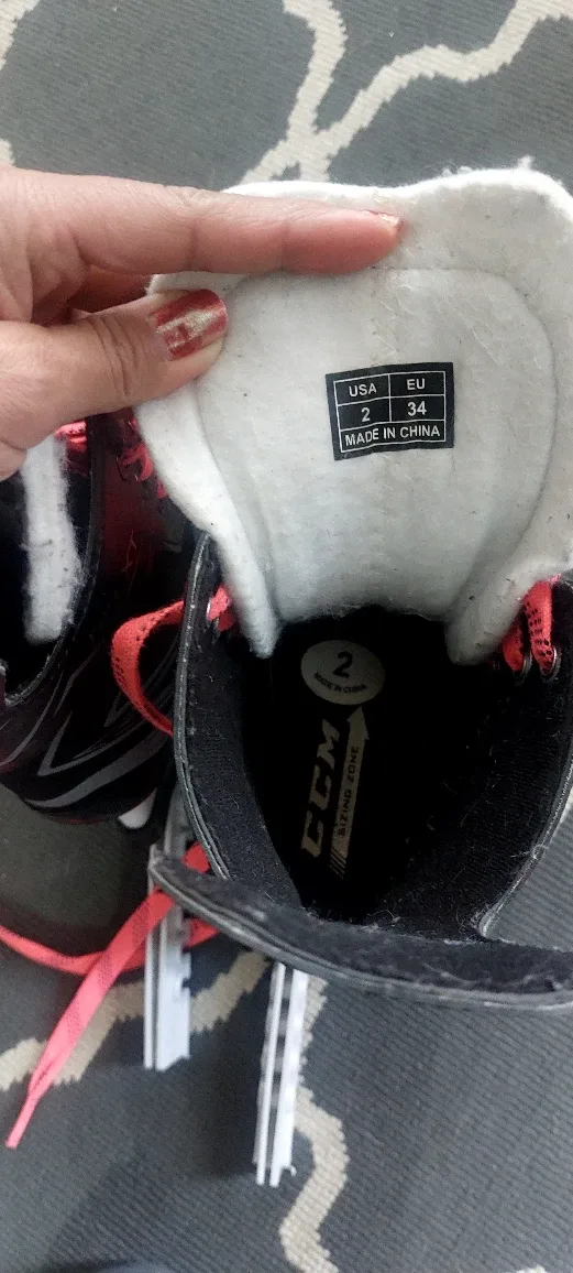 Girls' White Figure Skates  and more image indicator(4)