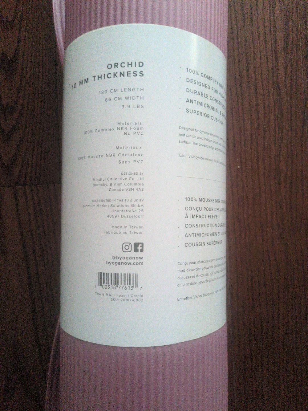 B Yoga The B Mat Impact - Orchid - photo 2