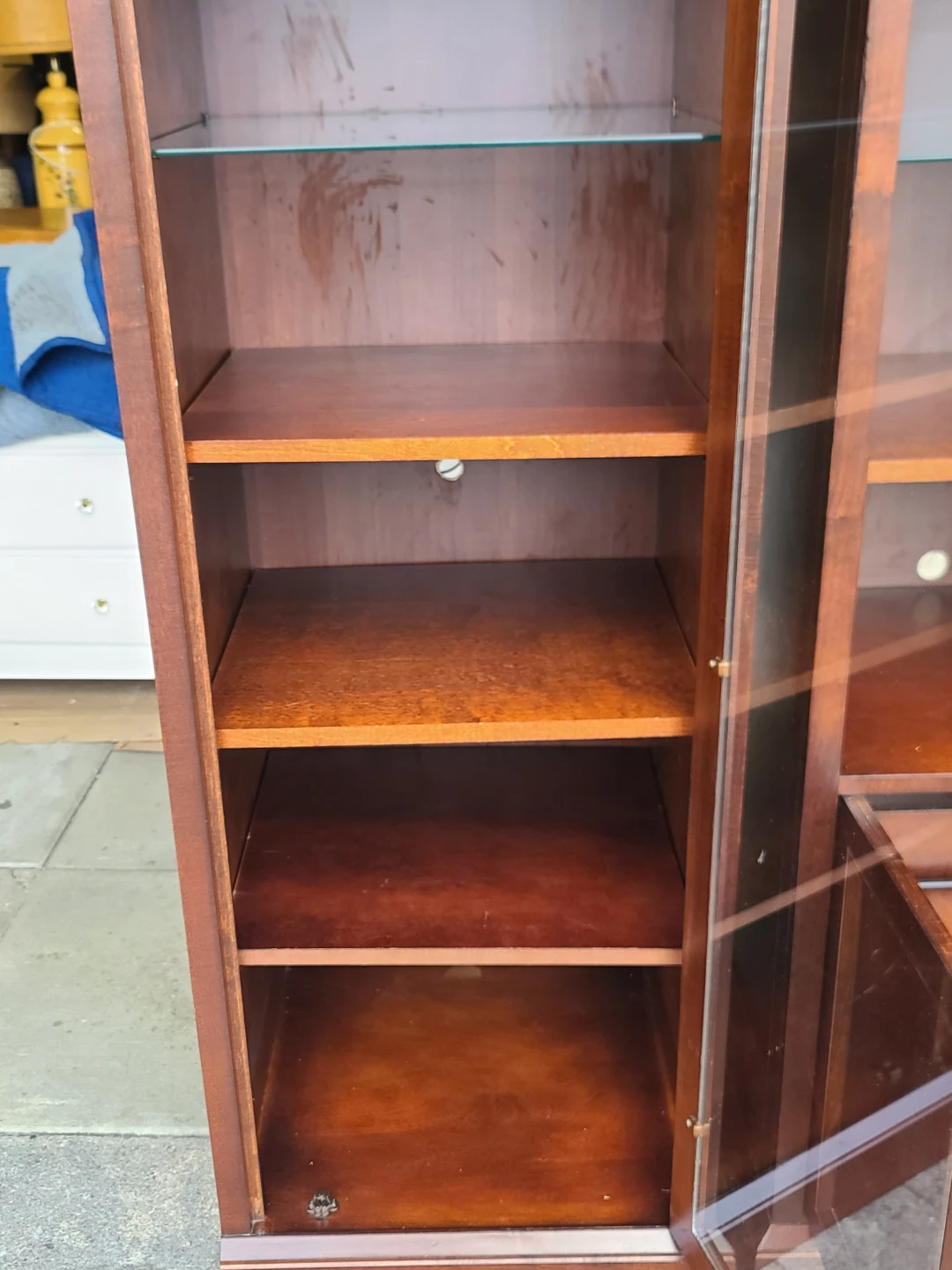 2 Light Up Display / Media Cabinet with Glass Door - photo 5