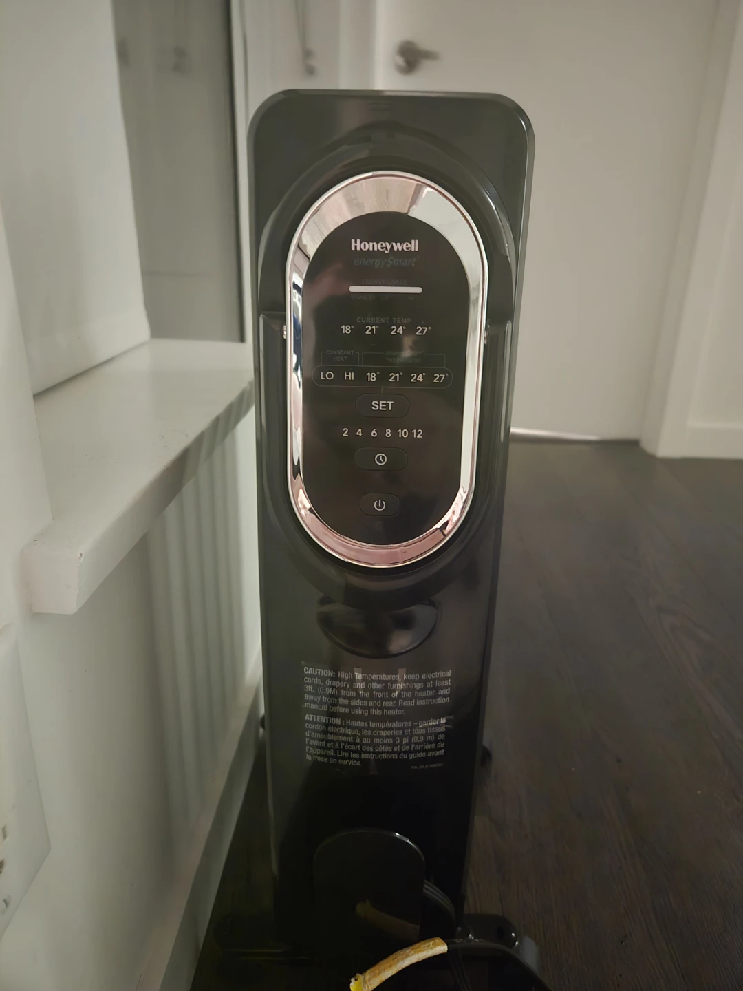 Honeywell Radiator Heater - Black - photo 2